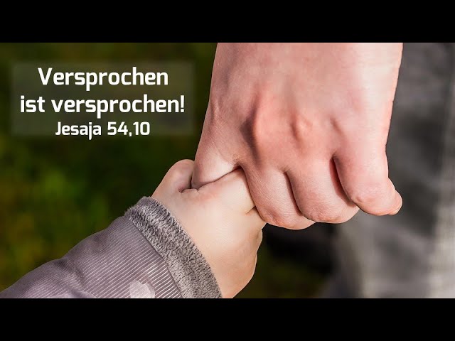 Versprochen ist versprochen