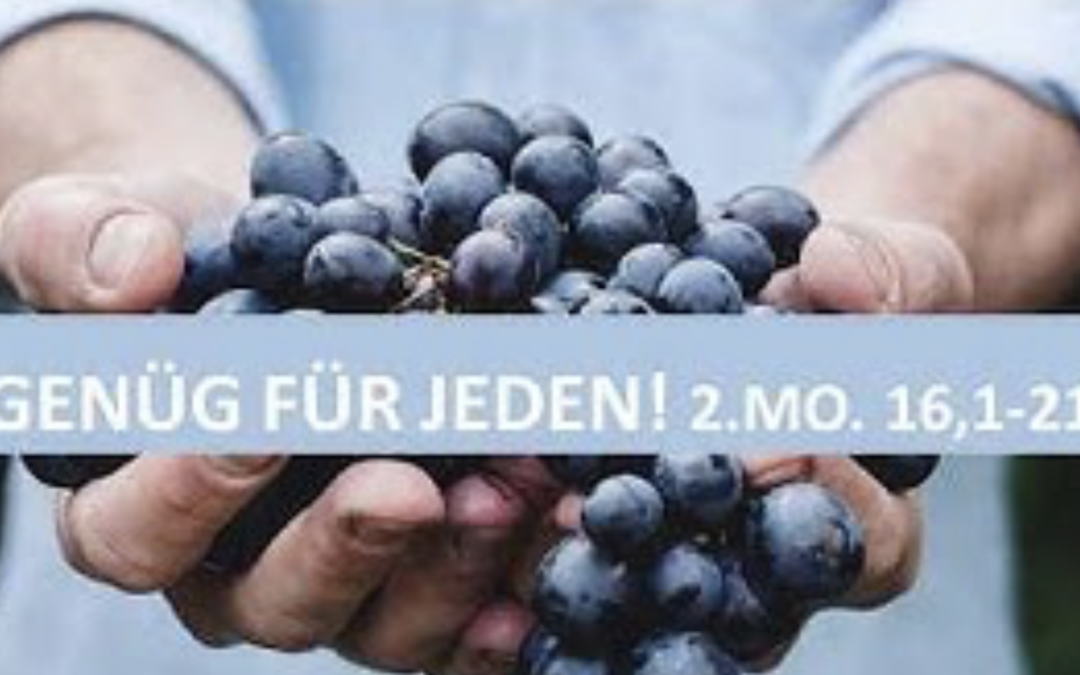 Genug für Jeden!
